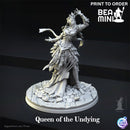 Queen of the Undying | BeaMini Print to Order Miniatures