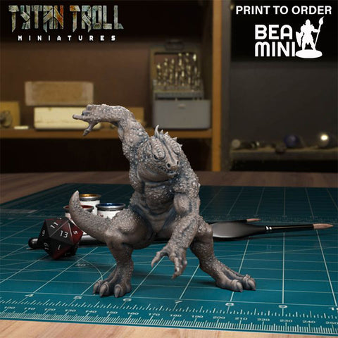 Trogolodyte 04 | BeaMini Print to Order Miniatures