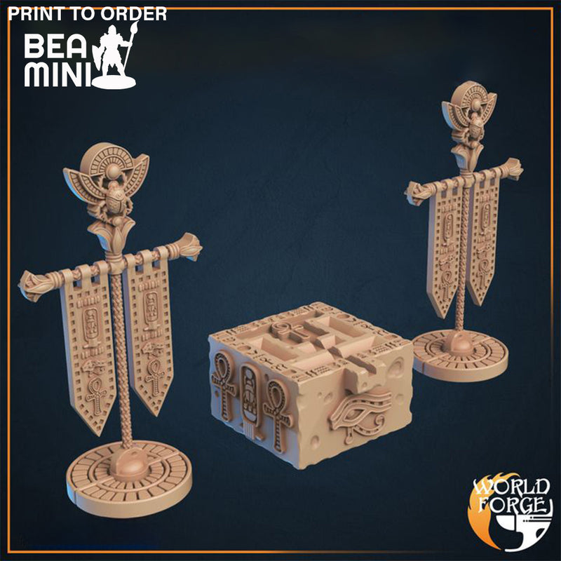 Ceremonial Altar | BeaMini Print to Order Miniatures