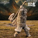 Grumlin - Dwarven Fighter | BeaMini Print to Order Miniatures