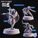 Masked Rogues | BeaMini Print to Order Miniatures
