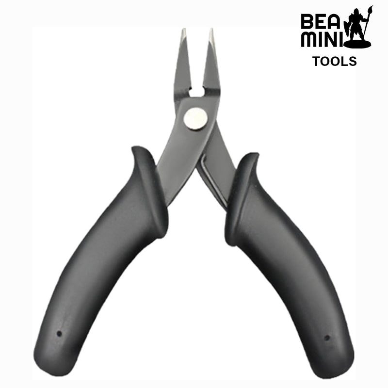 Bea Mini Tools: 3-Inch Precision Micro Flush Plastic Cutter (Black)
