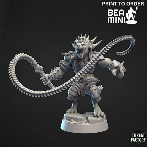 Gnoll Pack Lord | BeaMini Print to Order Miniatures