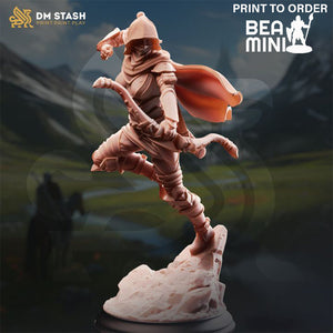 Virana, Elf Ranger | BeaMini Print to Order Miniatures