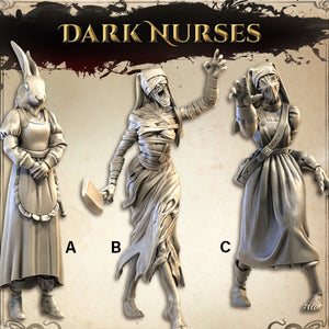 Dark Nurse | BeaMini Print to Order Miniatures