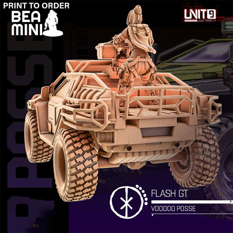 Flash GT | BeaMini Print to Order Miniatures
