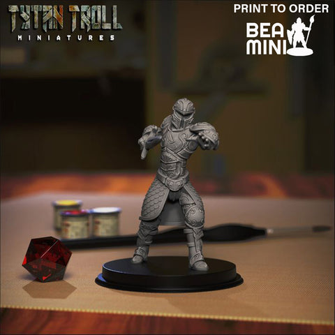 Animated Armour 03 | BeaMini Print to Order Miniatures