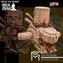 Barrel-X Sentry Drone | BeaMini Print to Order Miniatures