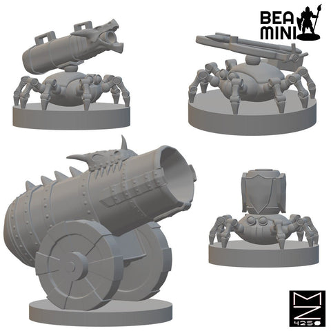Eldritch Cannons | BeaMini Unpainted RPG Miniatures