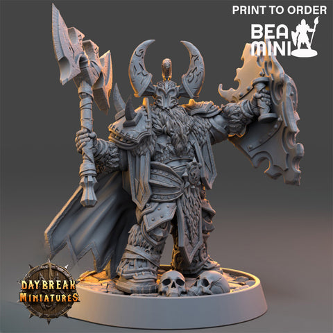 Klaus Soulrender - Dark Templar | BeaMini Print to Order Miniatures