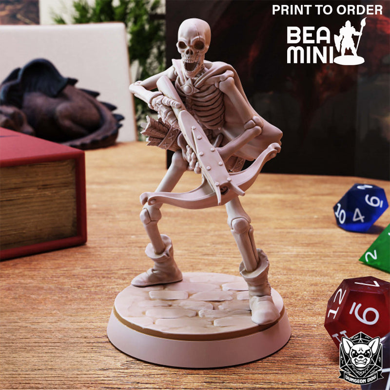 Skeleton Crossbower | BeaMini Print to Order Miniature