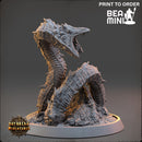 Ancient Dreadwriggler | BeaMini Print to Order Miniatures