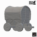 Covered Wagon | BeaMini Unpainted RPG Miniatures