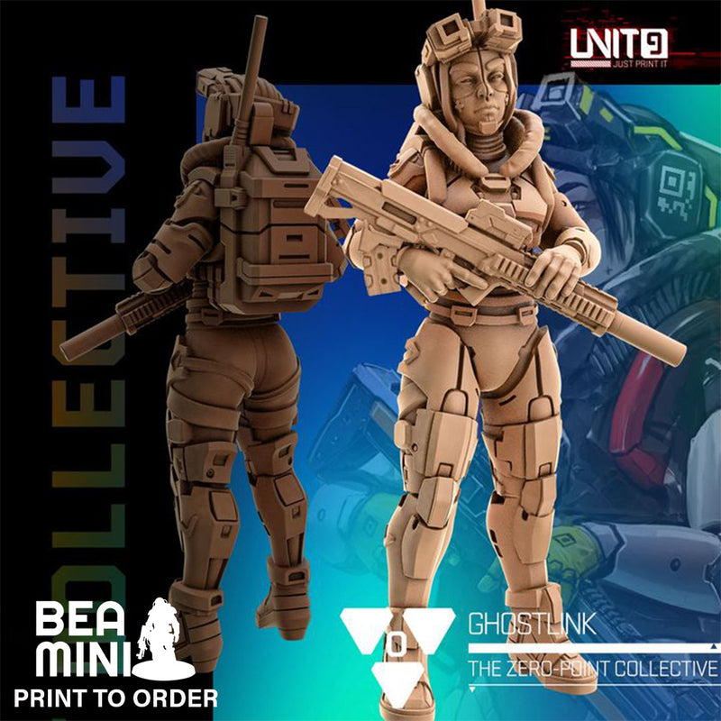 Ghostlink | BeaMini Print to Order Miniatures