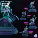 Skeleton Warriors | BeaMini Print to Order Miniatures