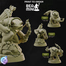 Ranger Toads | BeaMini Print to Order Miniatures