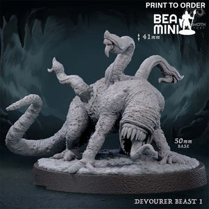Devourer Beast | BeaMini Print to Order Miniatures
