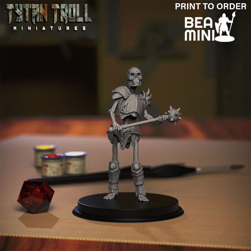 Skeleton 04 | BeaMini Print to Order Miniatures