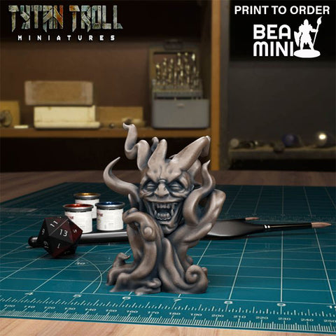 Curse of Strahd - Smokey Strahd | BeaMini Print to Order Miniatures