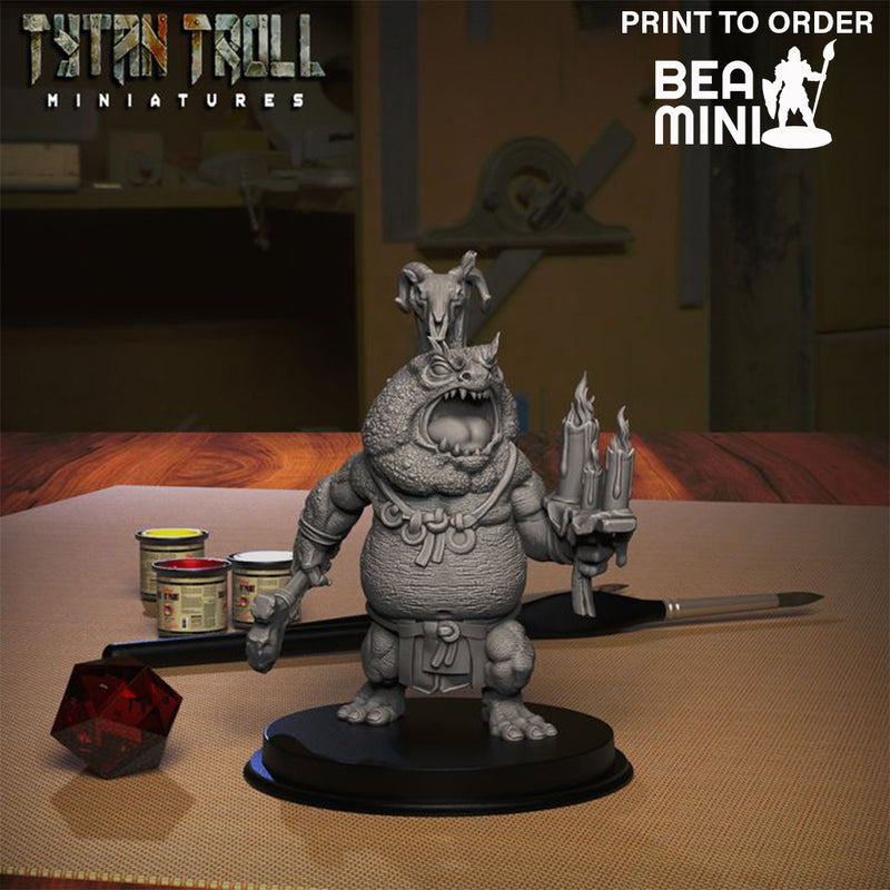 Slaad Toadfolk 05 | BeaMini Print to Order Miniatures
