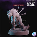 Zombified Gnoll | BeaMini Print to Order Miniatures
