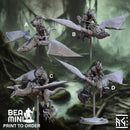 Pterowyvern Raiders | BeaMini Print to Order Miniatures