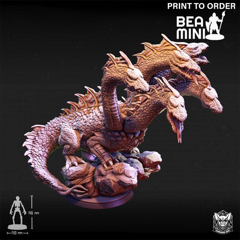 Hydra | BeaMini Print to Order Miniature
