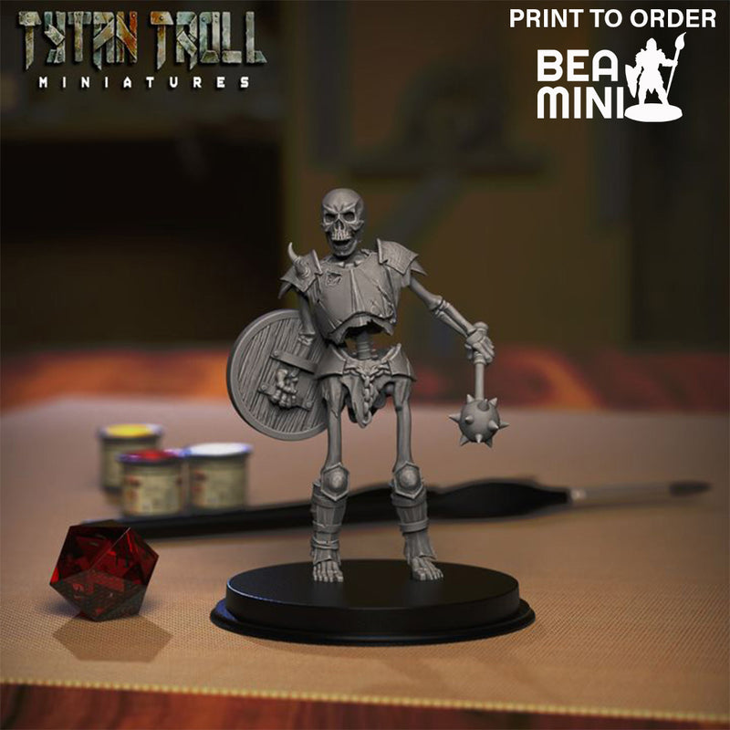 Skeleton 08 | BeaMini Print to Order Miniatures