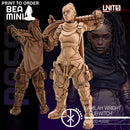Kamilah Wright - Dubwitch | BeaMini Print to Order Miniatures