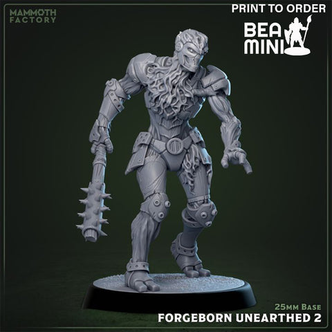 Unearthed Forgeborn 2 | BeaMini Print to Order Miniature