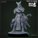 Tiefling Knight | BeaMini Print to Order Miniatures