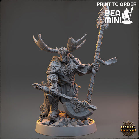 Caninus - Hobgoblin Warlord | BeaMini Print to Order Miniatures