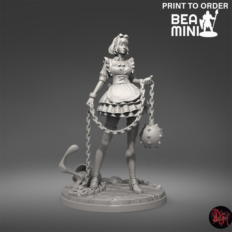 Elinda, Human Monk | BeaMini Print to Order Miniatures