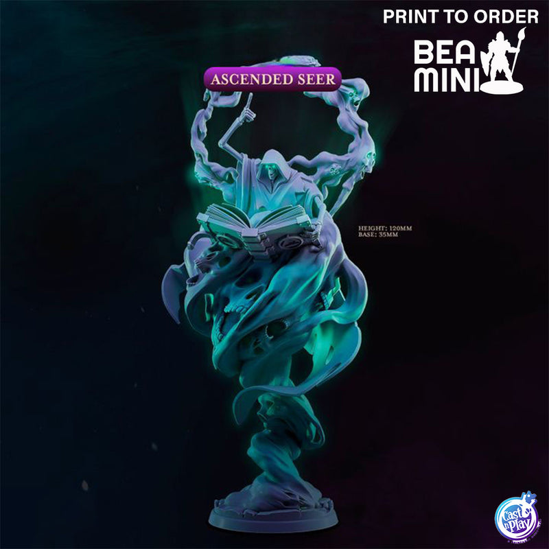 Ascended Seer | BeaMini Print to Order Miniatures