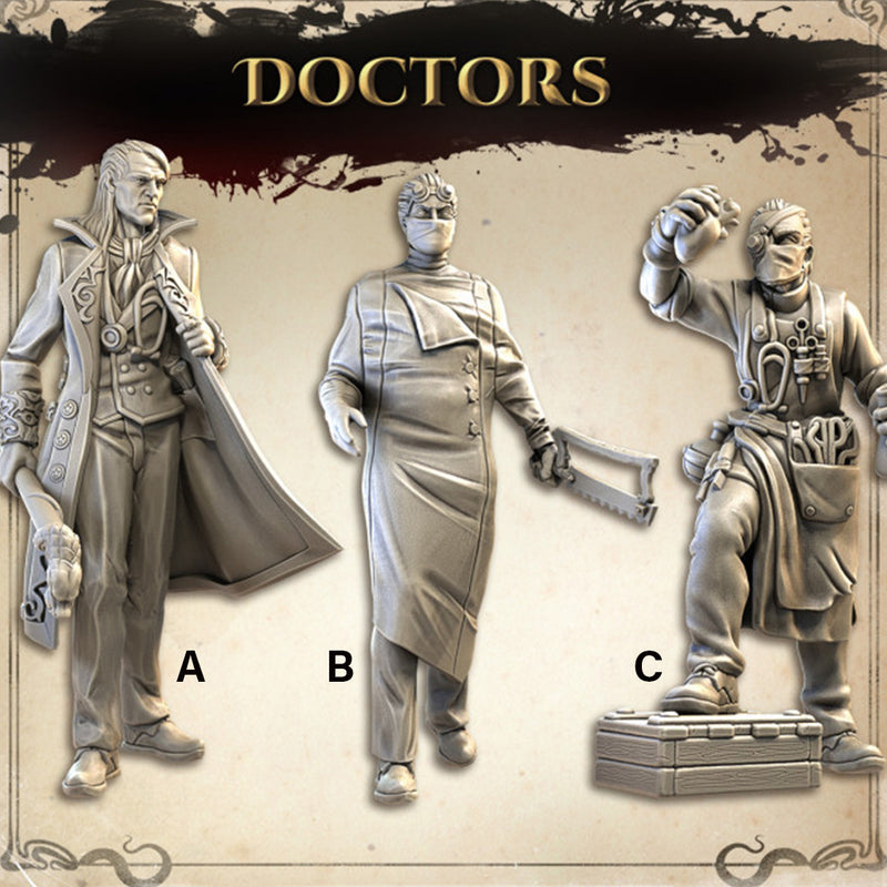 Doctors | BeaMini Print to Order Miniatures