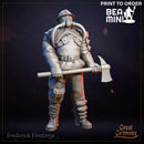 Frederick Fireforge | BeaMini Print to Order Miniatures