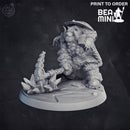 Groznek Goldmace - Dwarven Fighter | BeaMini Print to Order Miniatures