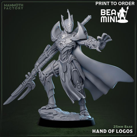 Hand of the Logos | BeaMini Print to Order Miniature