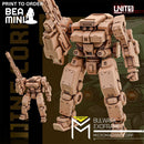 Bullwark Exoframe | BeaMini Print to Order Miniatures