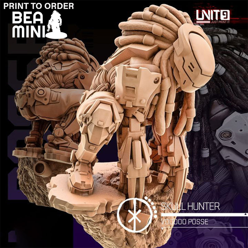 Skullhunter | BeaMini Print to Order Miniatures