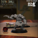 Werebear 9 | BeaMini Print to Order Miniature