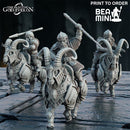 Dwarven Mountain Goat Riders | BeaMini Print to Order Miniature