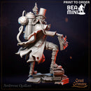 Ambrose Quillan, Human Artificer | BeaMini Print to Order Miniatures