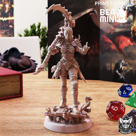Necromancer Summoner | BeaMini Print to Order Miniature
