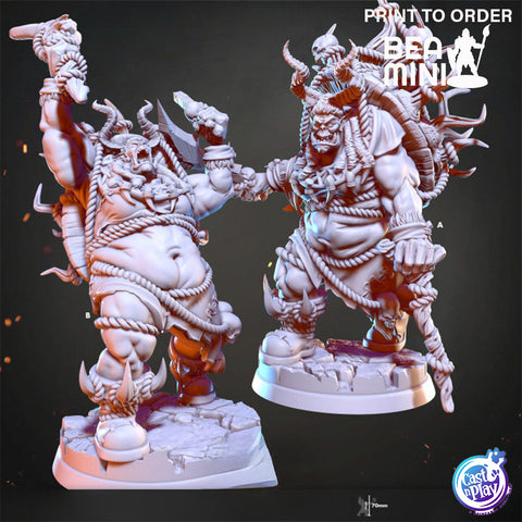 Shamanic Orcs | BeaMini Print to Order Miniatures