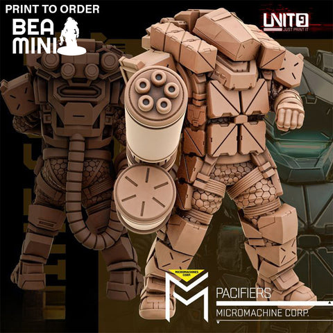 Cyberpunk - Pacifiers 2 | BeaMini Print to Order Miniatures