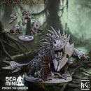 Great Basilisk of Falgor | BeaMini Print to Order Miniatures