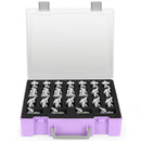 50 Slot Protective Miniatures Case - Purple