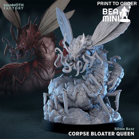 Corpse Bloater Queen | BeaMini Print to Order Miniature