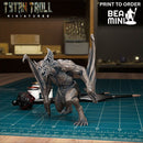 Bat Folk Creature 02 | BeaMini Print to Order Miniatures